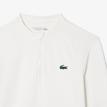 Midlayer 1/4 Zip Sport Blanc Femme