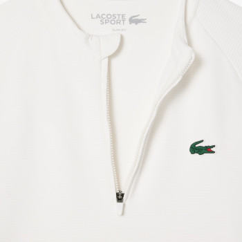 Midlayer 1/4 Zip Sport Blanc Femme