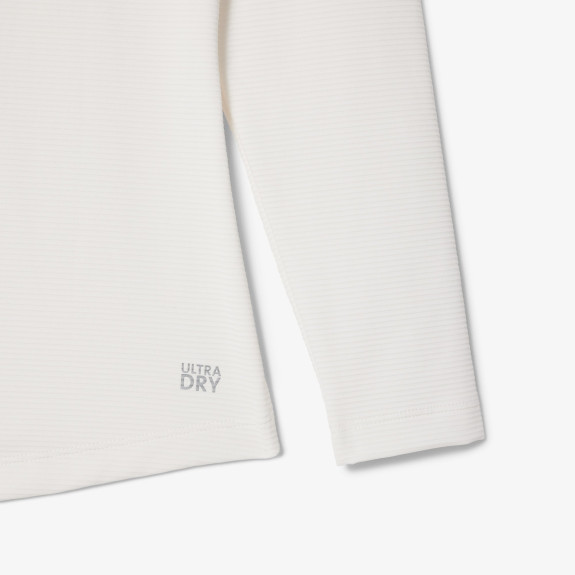 Midlayer 1/4 Zip Sport Blanc Femme