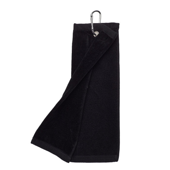 Serviette de golf Towel Noir