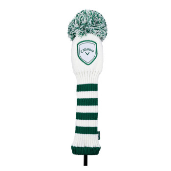 Couvre Club Driver Pompom White Green