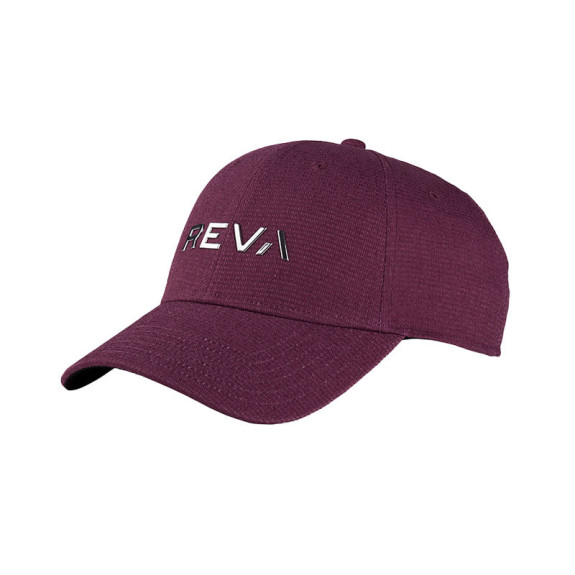 Casquette Reva Liquid Metal Bordeau Femme