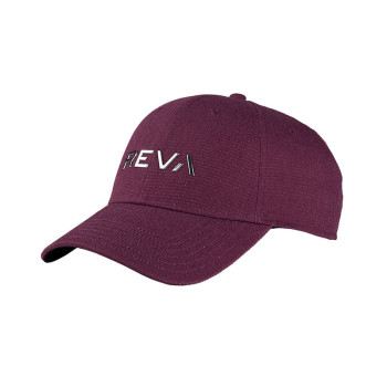 Casquette Reva Liquid Metal Bordeau Femme
