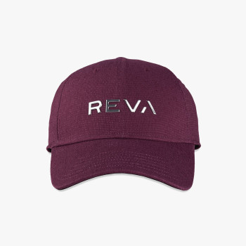 Casquette Reva Liquid Metal Bordeau Femme