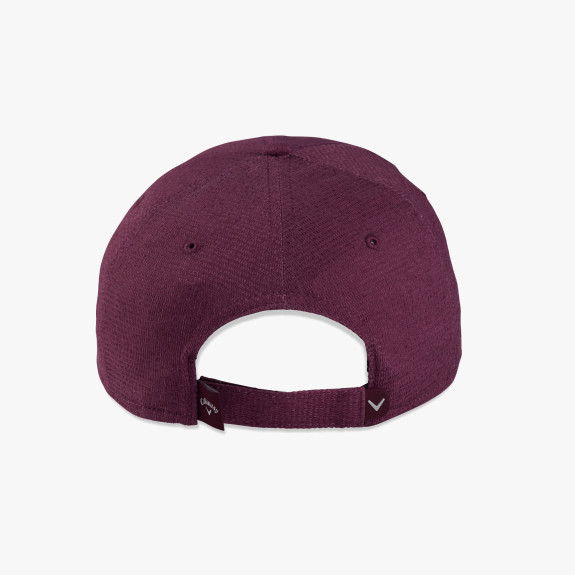 Casquette Reva Liquid Metal Bordeau Femme