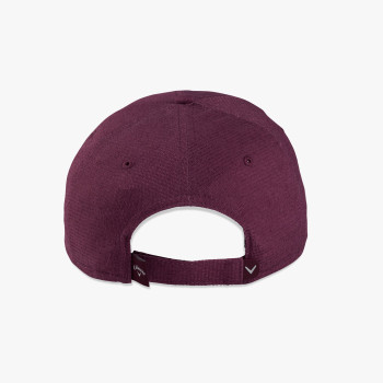 Casquette Reva Liquid Metal Bordeau Femme