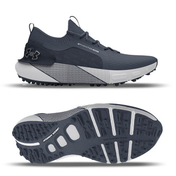 UA Phantom Grey/Navy Homme