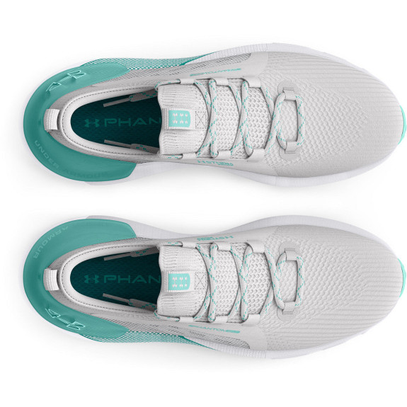 UA Phantom Grey/Turquoise Femme
