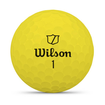 12 Balles de golf Duo Soft Yellow 2