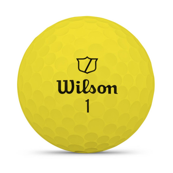 12 Balles de golf Duo Soft Yellow