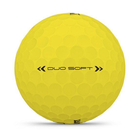 12 Balles de golf Duo Soft Yellow