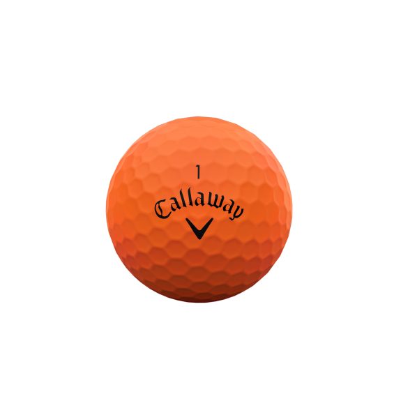 12 Balles de golf Supersoft Matt Orange