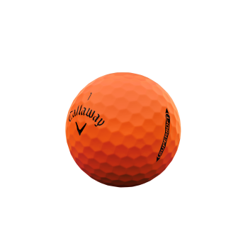 12 Balles de golf Supersoft Matt Orange