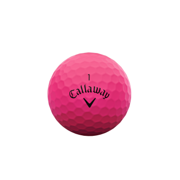 12 Balles de golf Supersoft Matt Pink 2