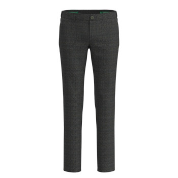 Pantalon Rookie-7 Jersey Check Carreaux Blue