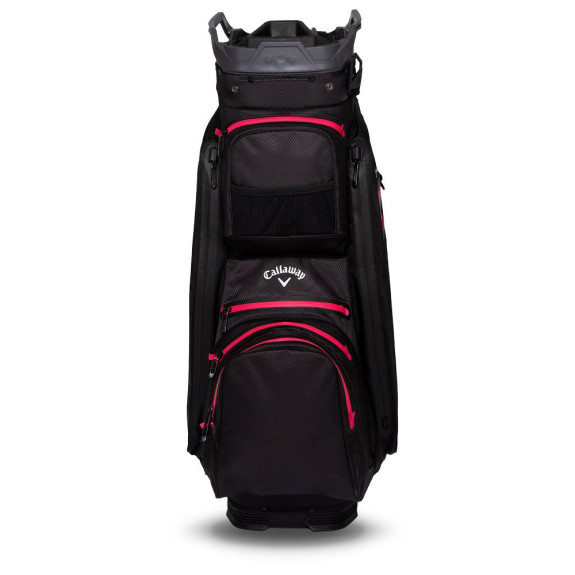 Sac Chariot Org 14 HD Black Charcoal Pink