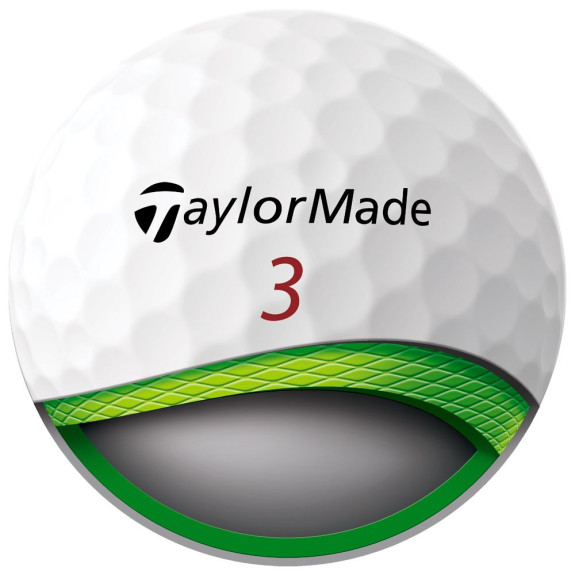 12 Balles de Golf Tour Response White