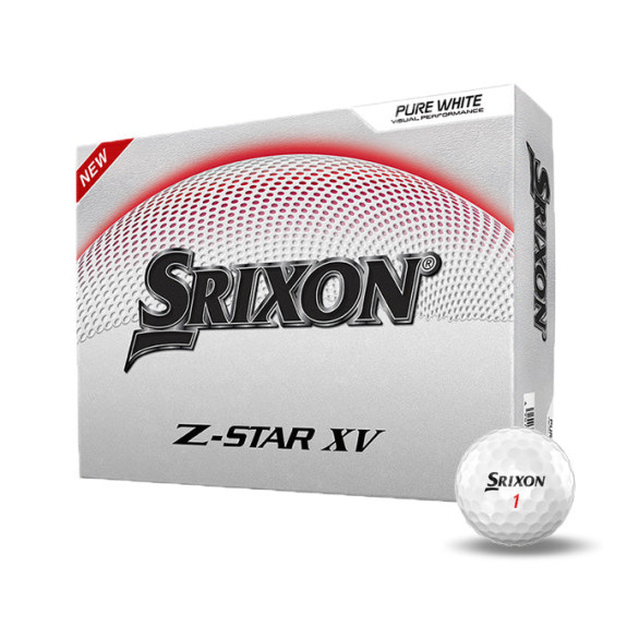 12 Balles de golf Z-Star XV White
