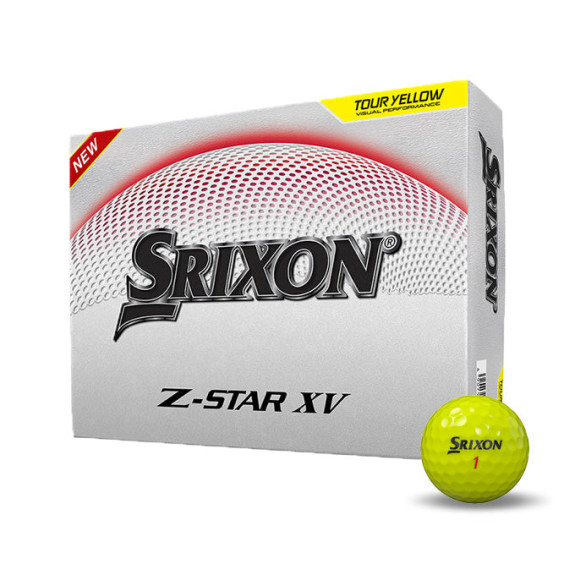 12 Balles de golf Z-Star XV Yellow