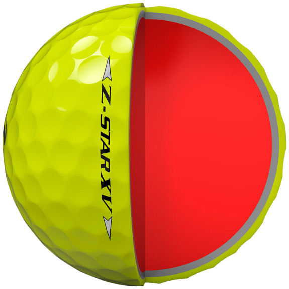 12 Balles de golf Z-Star XV Yellow