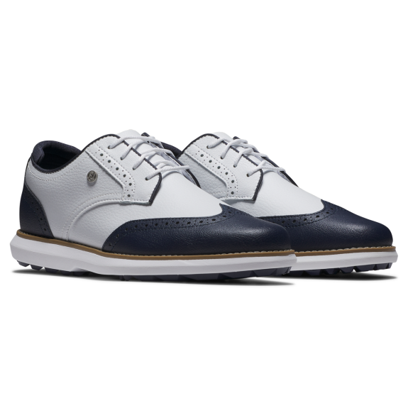 Traditions Wing Tip 97936 Blanc/Marine Femme