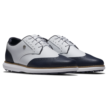 Traditions Wing Tip 97936 Blanc/Marine Femme