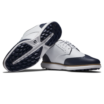 Traditions Wing Tip 97936 Blanc/Marine Femme