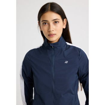 Veste Sans Manche Black Thermal Navy Femme