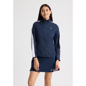 Veste Sans Manche Black Thermal Navy Femme