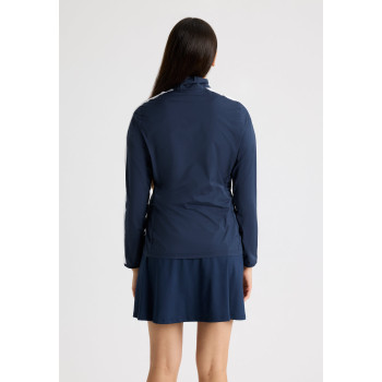 Veste Sans Manche Black Thermal Navy Femme