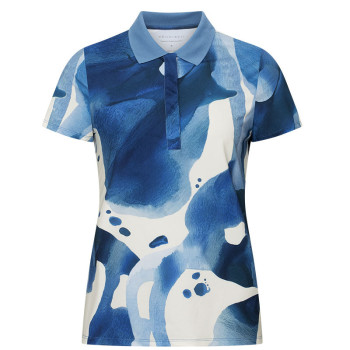 Polo Deni Blue Aquarelle Femme