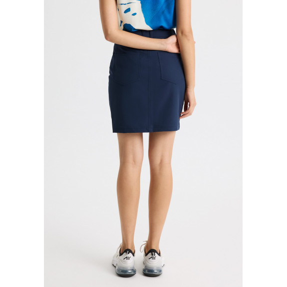 Jupe Short Lightstretch Navy Femme