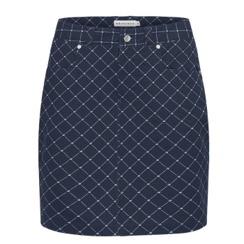 Jupe-short Chie Comfort Micro Navy Femme