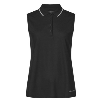 Polo sans manches Miriam Black Lady Femme