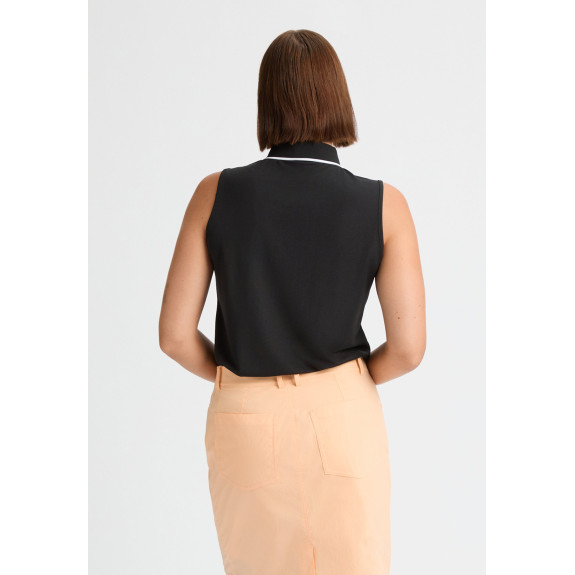 Polo sans manches Miriam Black Lady Femme