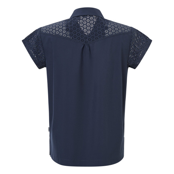 Polo Manga Cupsleeve Navy Femme