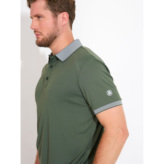 Polo Hanbury Drycool Forest Homme