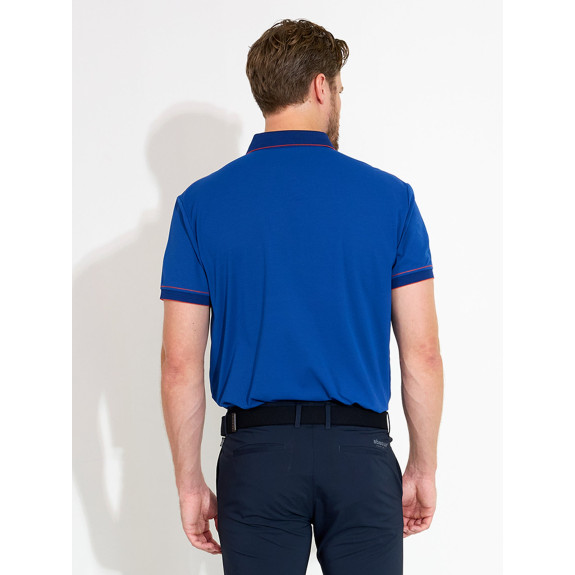 Polo Stoke Drycool Atlantic Blue Homme