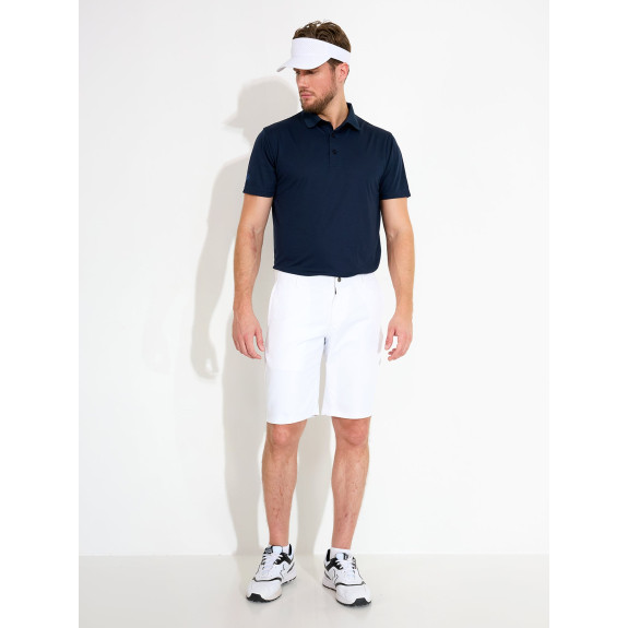 Short Cleek Slim White Homme