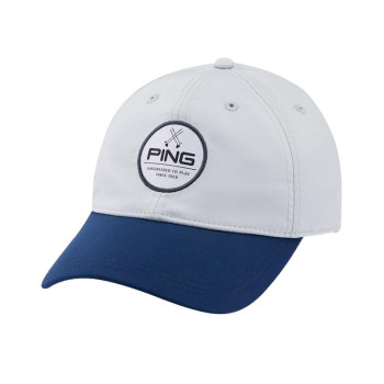 Casquette Engineered To Play Silver Navy Homme