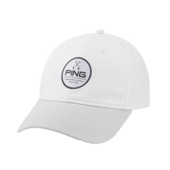 Casquette Engineered To Play White Silver Homme