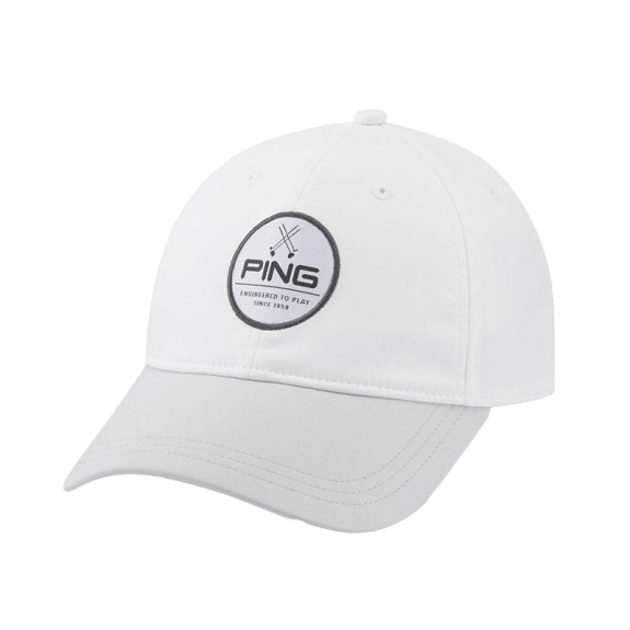 Casquette Engineered To Play White Silver Homme
