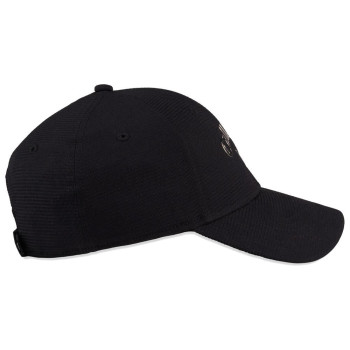 Casquette Ajustable Liquid Metal Black Gunmetal Femme