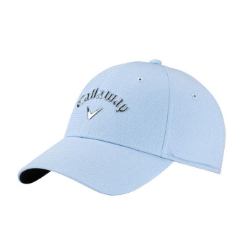 Casquette Ajustable Liquid Metal Glacier Silver Femme