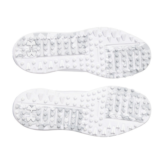 UA Drive Fade SL White Metallic Silver Homme