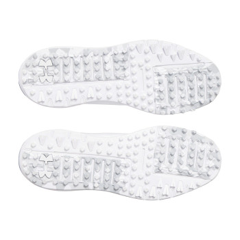 UA Drive Fade SL White Metallic Silver Homme