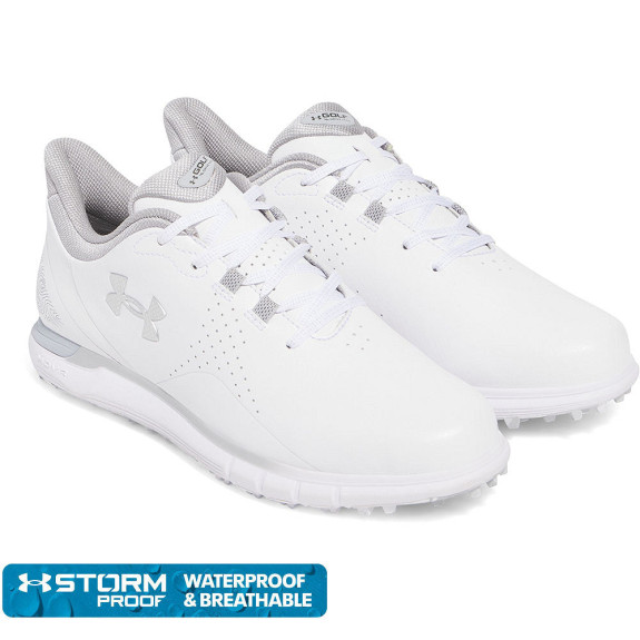 UA Drive Fade SL White Metallic Silver Homme