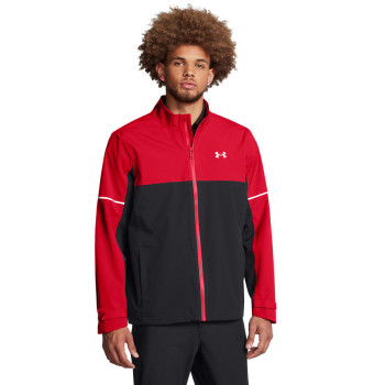 Veste de pluie Drive Rain Black Red Homme