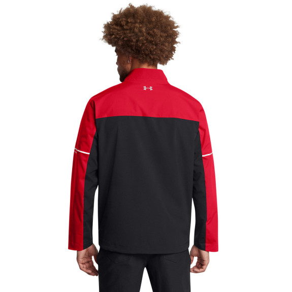 Veste de pluie Drive Rain Black Red Homme