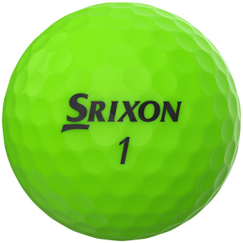 12 Balles de golf Soft Feel Brite Vert